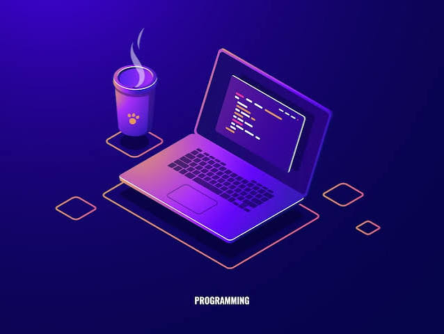 photo d'un ordinateur portable avec code source affiché à l'écran
